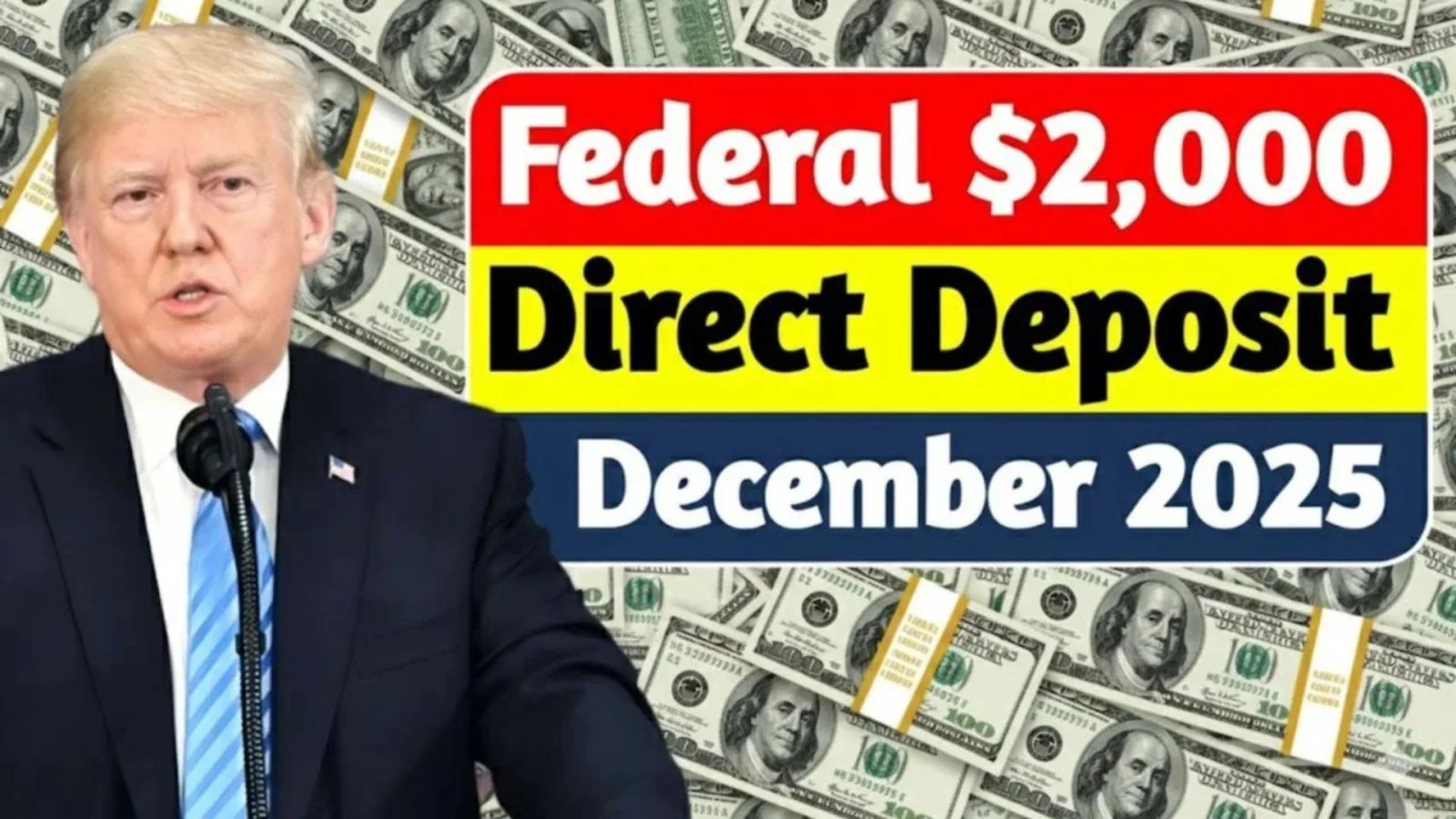 Federal $2000 Deposits Coming in December 2025: Complete Guide for Eligible Beneficiaries